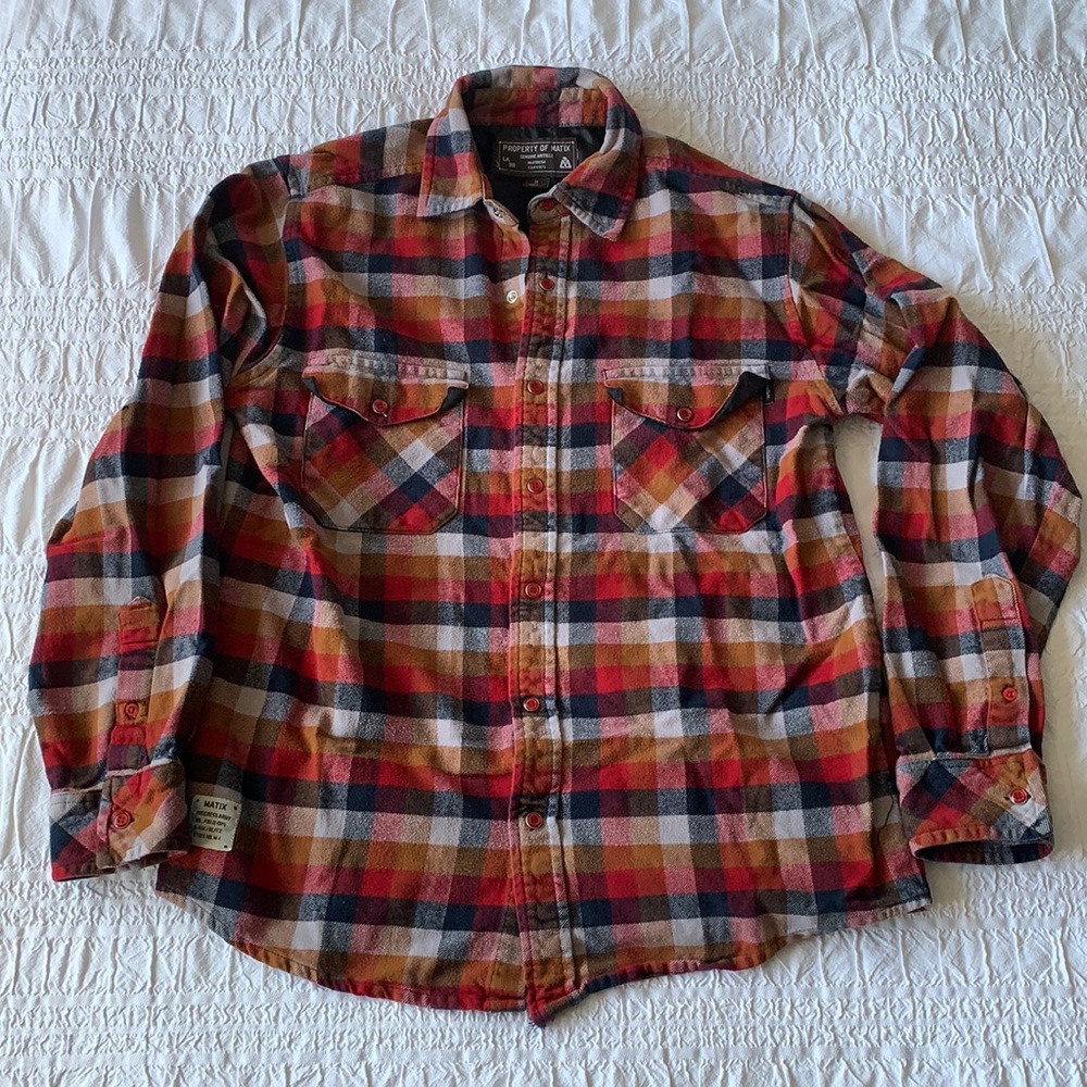 Vintage Plaid Flannel 🪵❤️